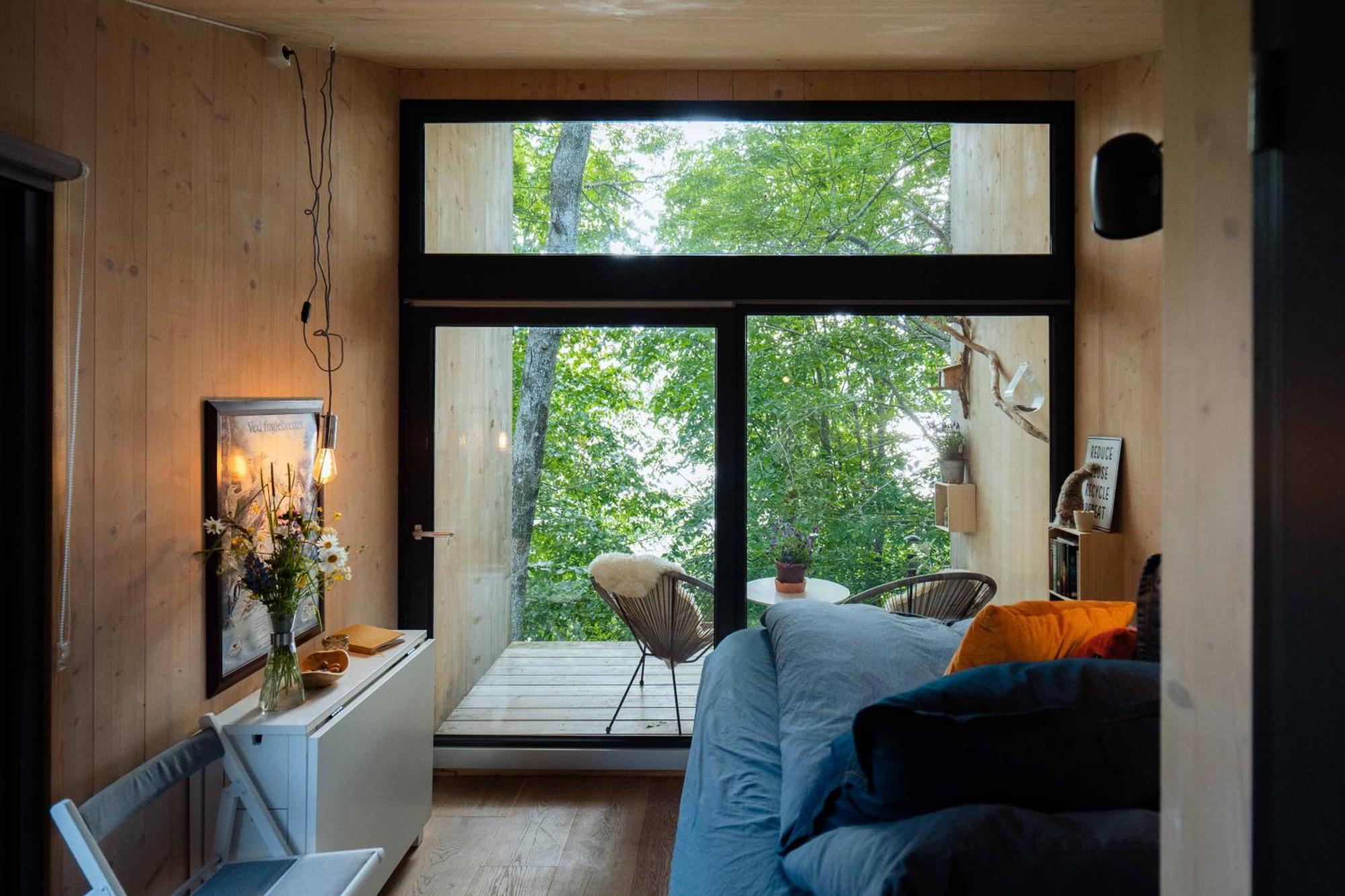 Treehut, Nature, Birds, Silence And Fjord Samlanes Exterior photo